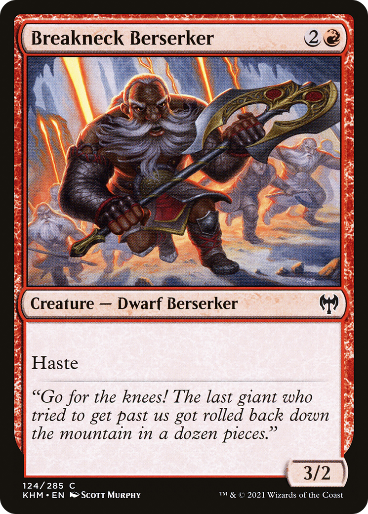 Breakneck Berserker [KHM-124]