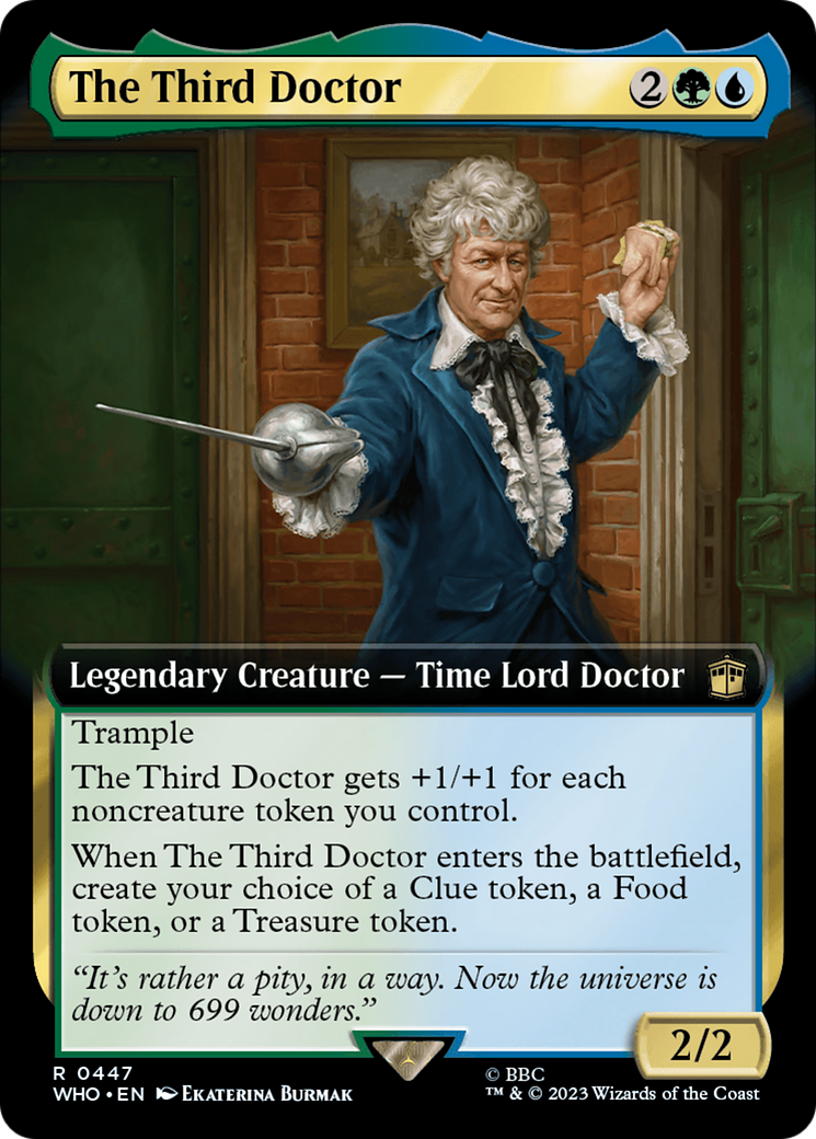 The Third Doctor - Extended Art [WHO-447]