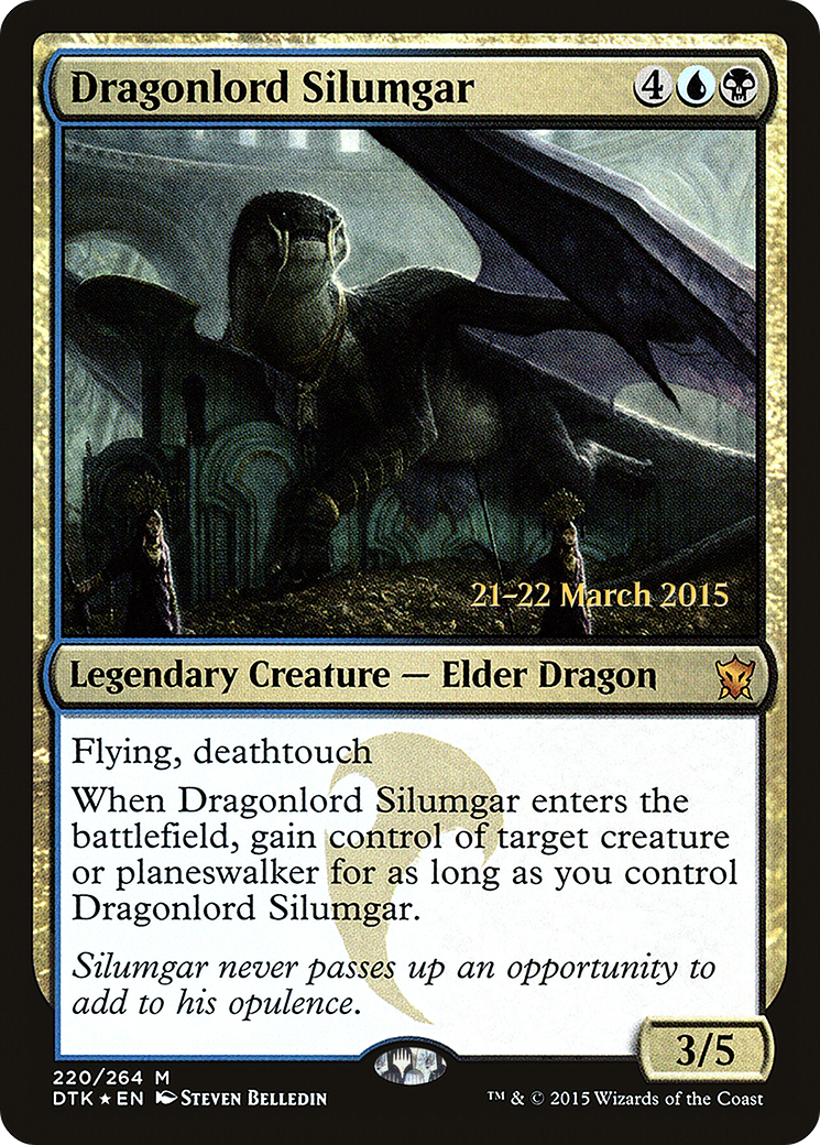 Dragonlord Silumgar - Prerelease Promo [PDTK-220s]