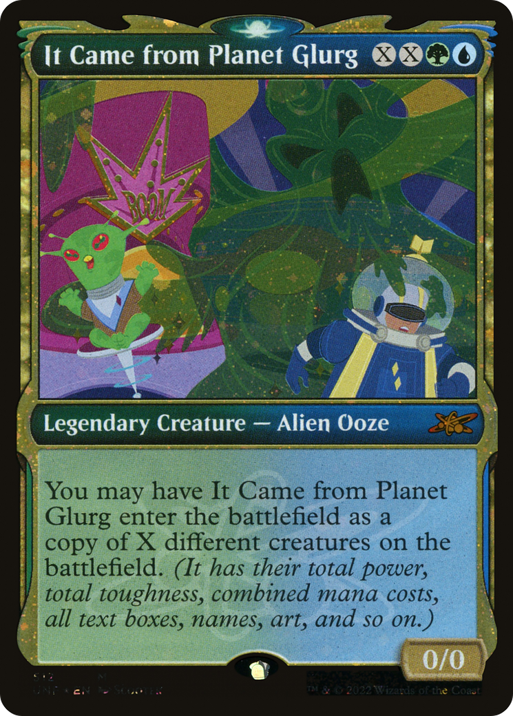 It Came from Planet Glurg - Showcase - Galaxy Foil [UNF-512]