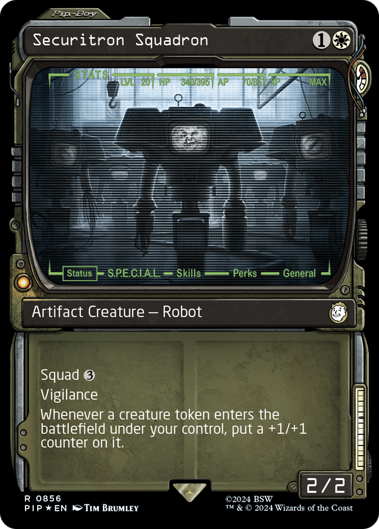 Securitron Squadron - Showcase - Surge Foil [PIP-856]