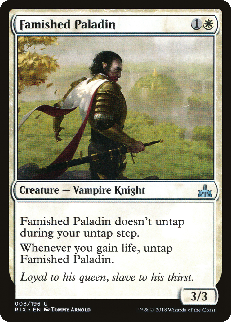 Famished Paladin [RIX-8]