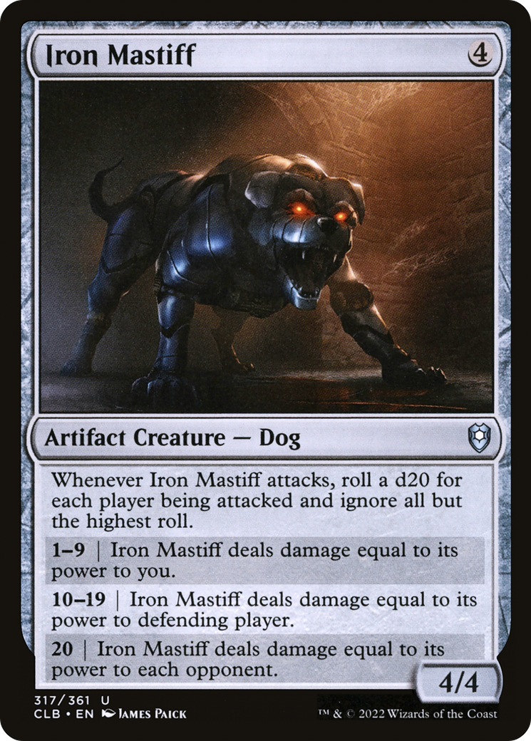 Iron Mastiff [CLB-317]