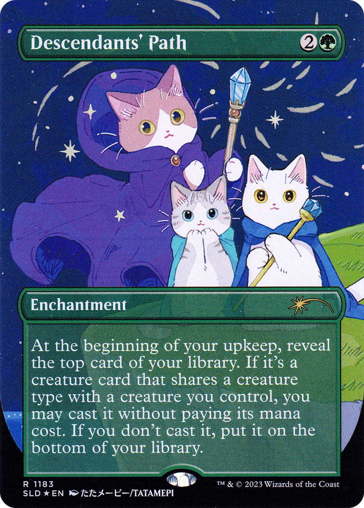 Descendants' Path - Borderless - Full Art [SLD-1183]