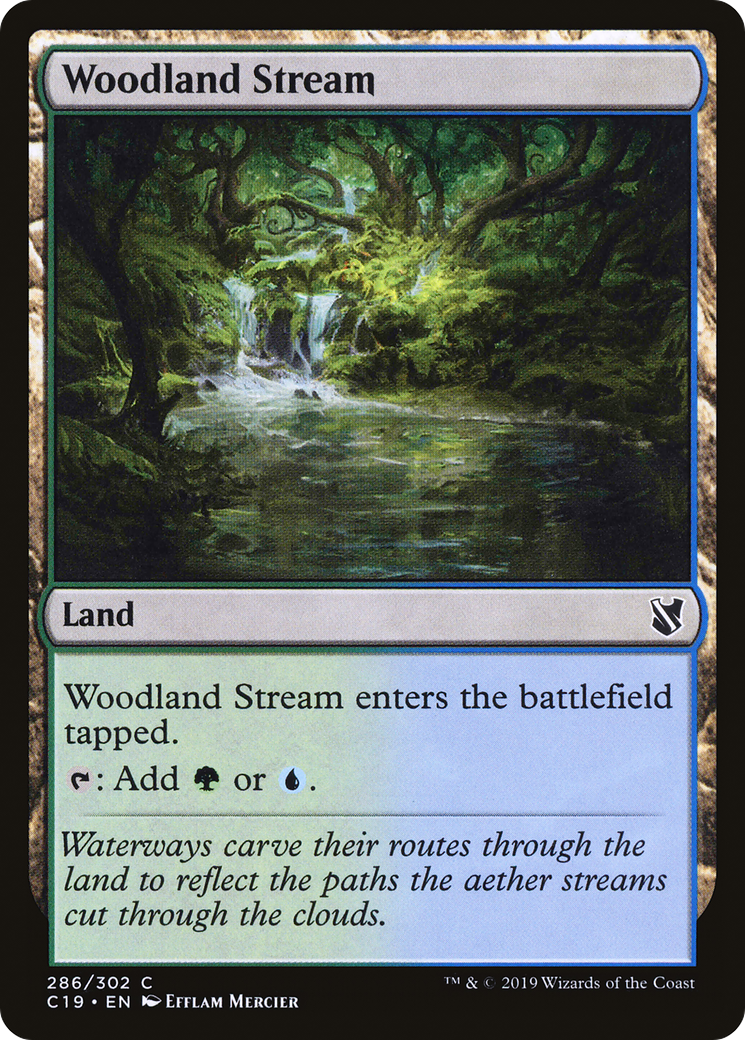 Woodland Stream [C19-286]