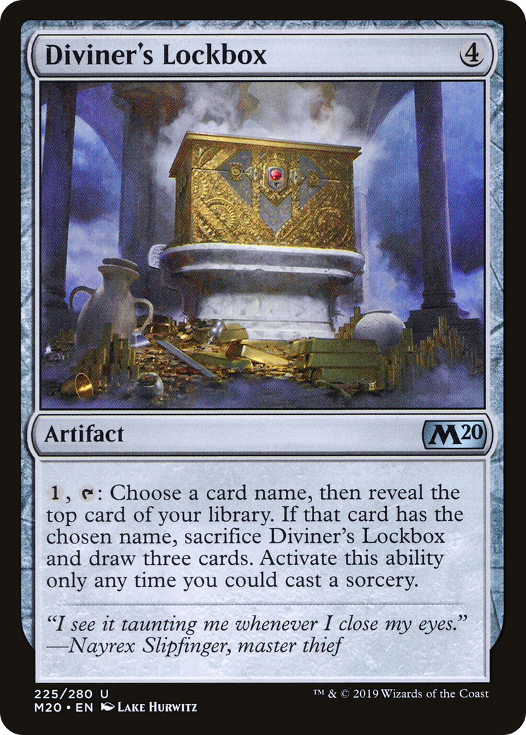 Diviner's Lockbox [M20-225]