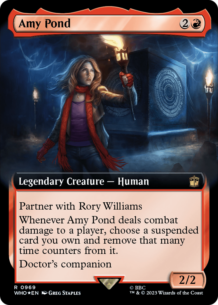 Amy Pond - Extended Art - Surge Foil [WHO-969]