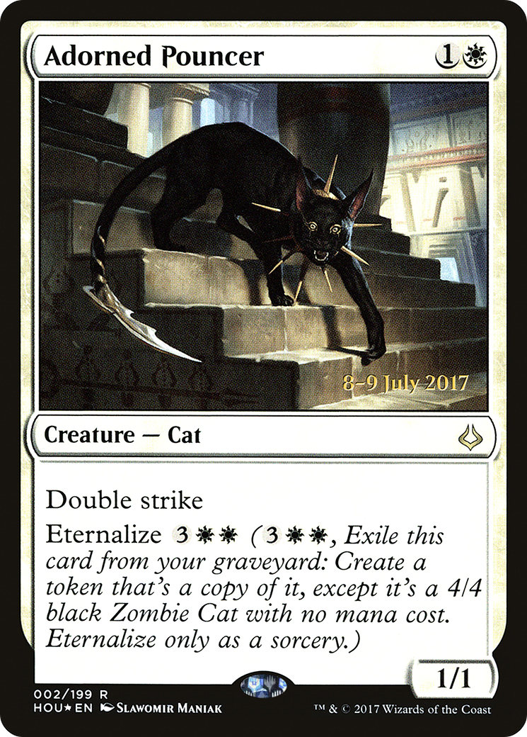 Adorned Pouncer - Prerelease Promo [PHOU-2s]