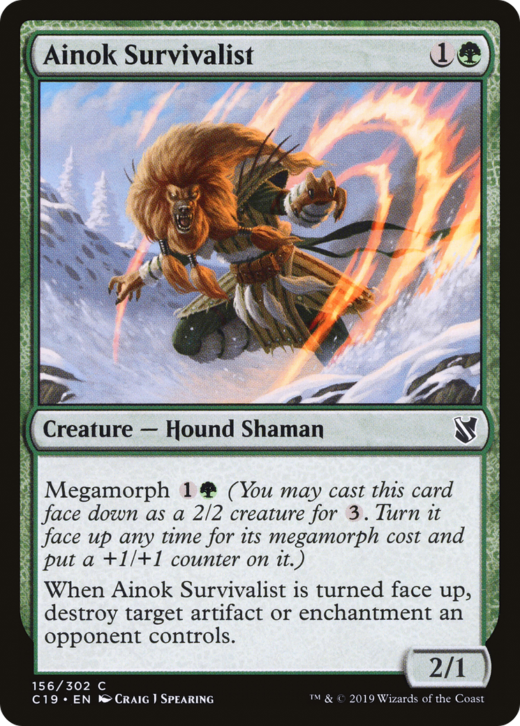 Ainok Survivalist [C19-156]