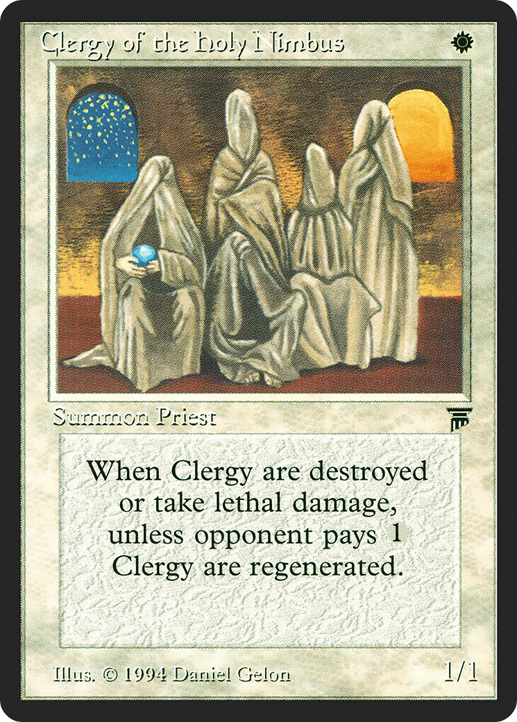 Clergy of the Holy Nimbus [LEG-6]