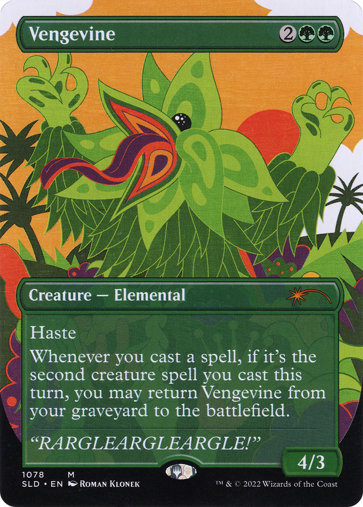 Vengevine - Borderless - Full Art [SLD-1078]