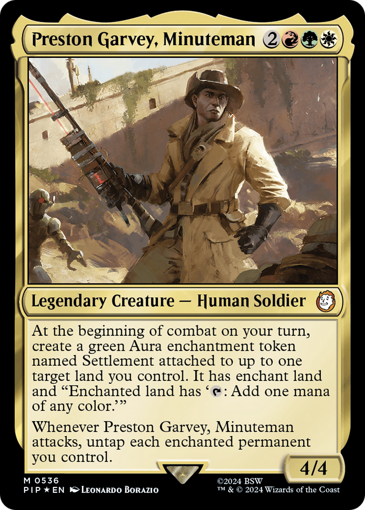 Preston Garvey, Minuteman - Surge Foil [PIP-536]