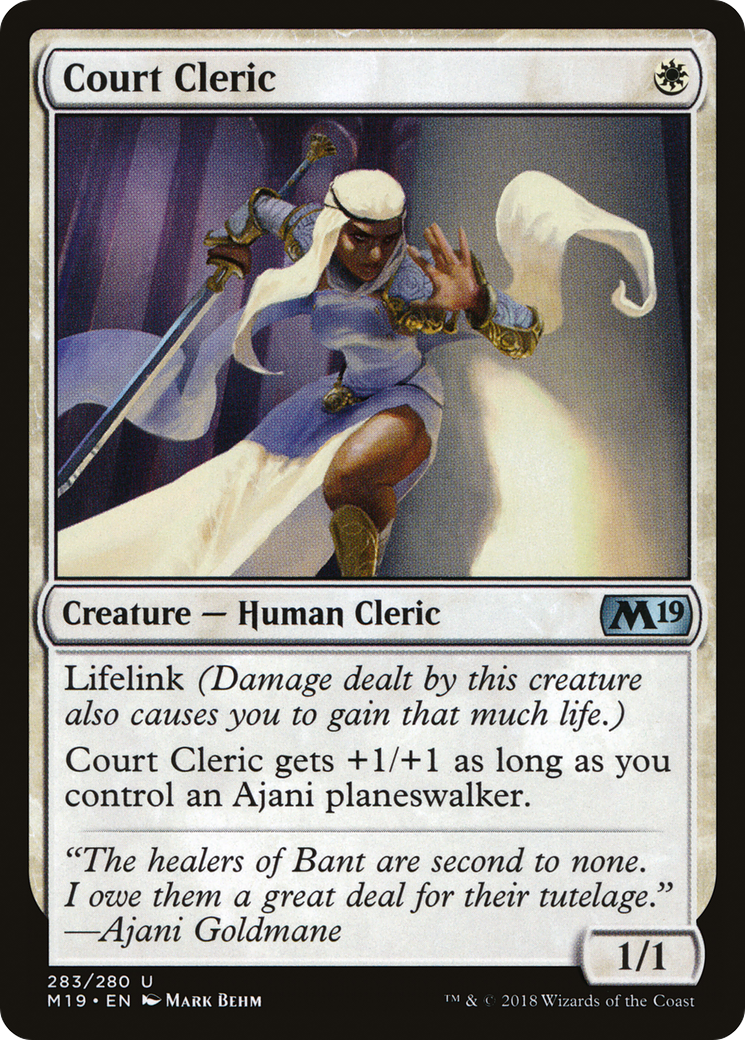 Court Cleric [M19-283]