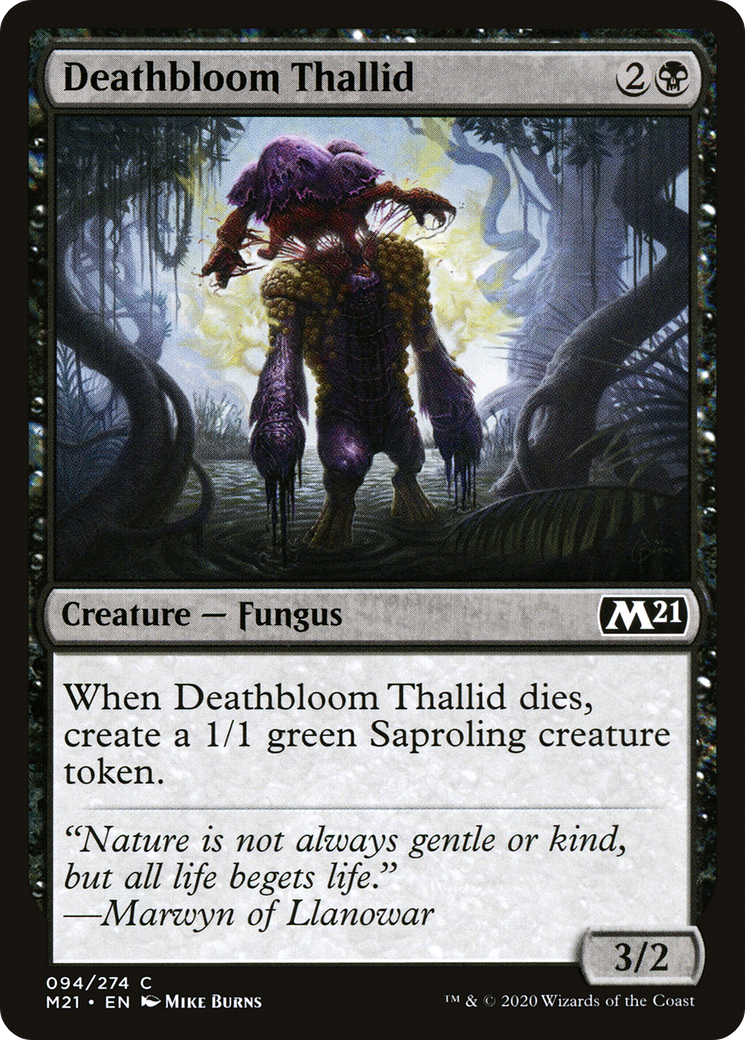 Deathbloom Thallid [M21-94]