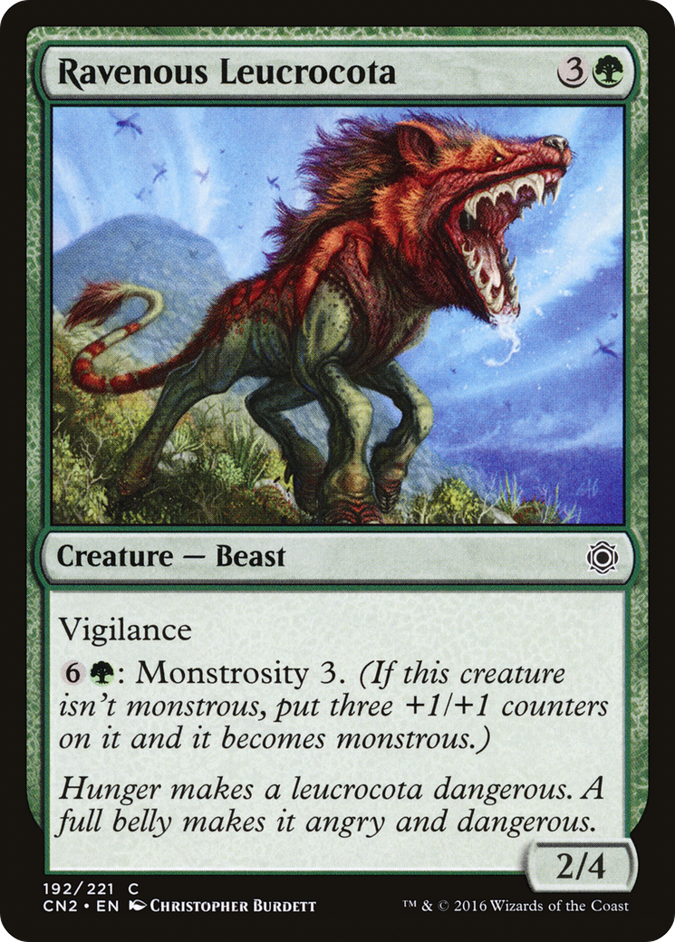 Ravenous Leucrocota [CN2-192]