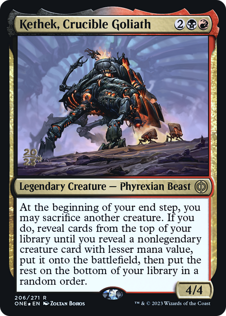 Kethek, Crucible Goliath - Prerelease Promo [PONE-206s]