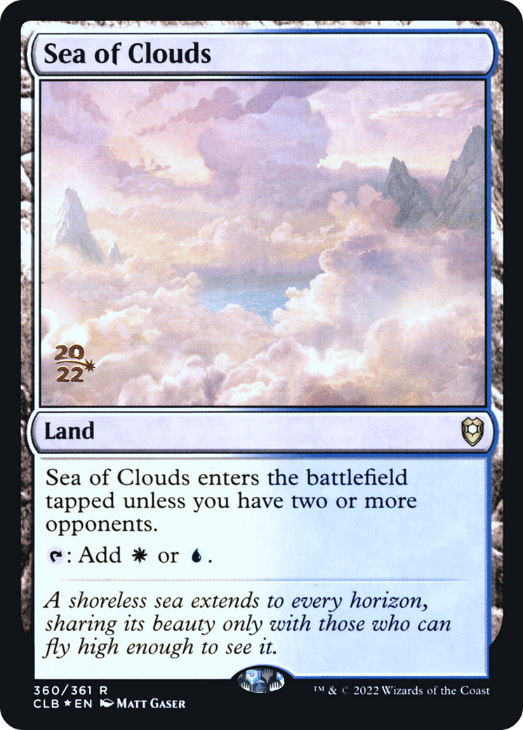 Sea of Clouds - Prerelease Promo [PCLB-360s]