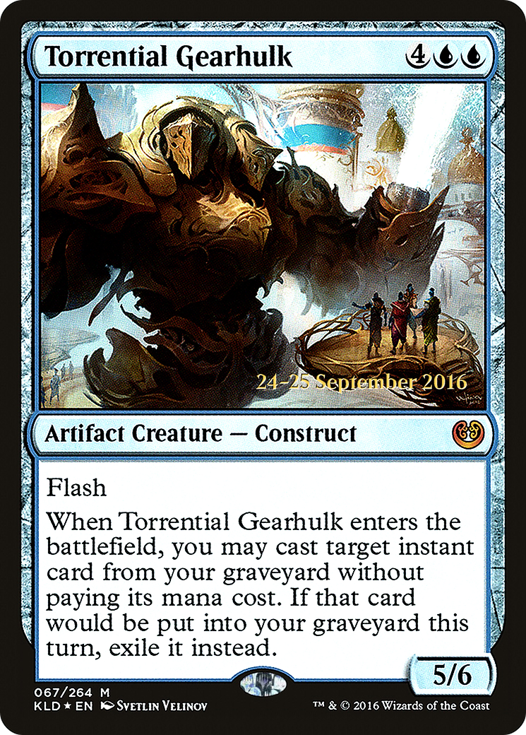 Torrential Gearhulk - Prerelease Promo [PKLD-67s]