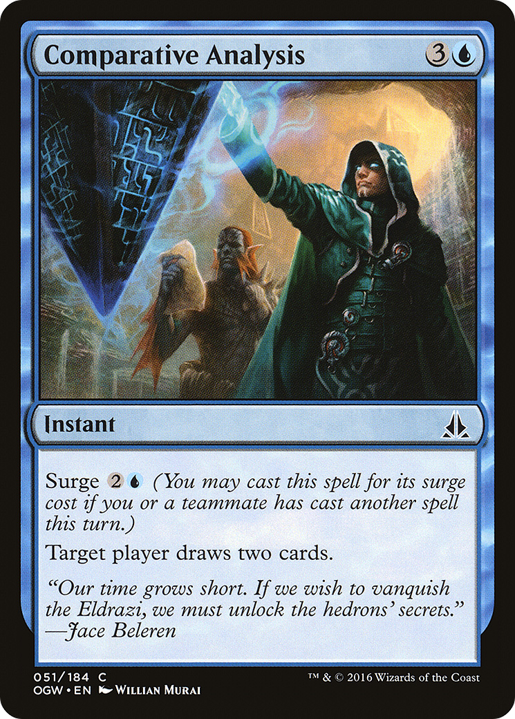 Comparative Analysis [OGW-51]