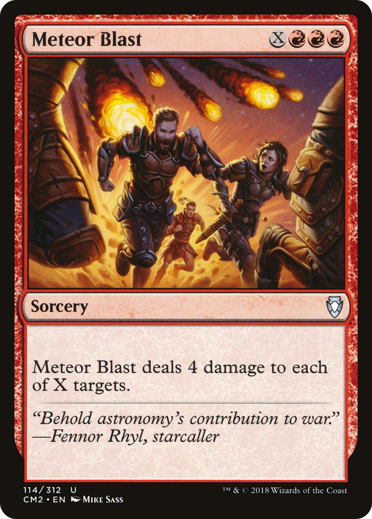 Meteor Blast [CM2-114]