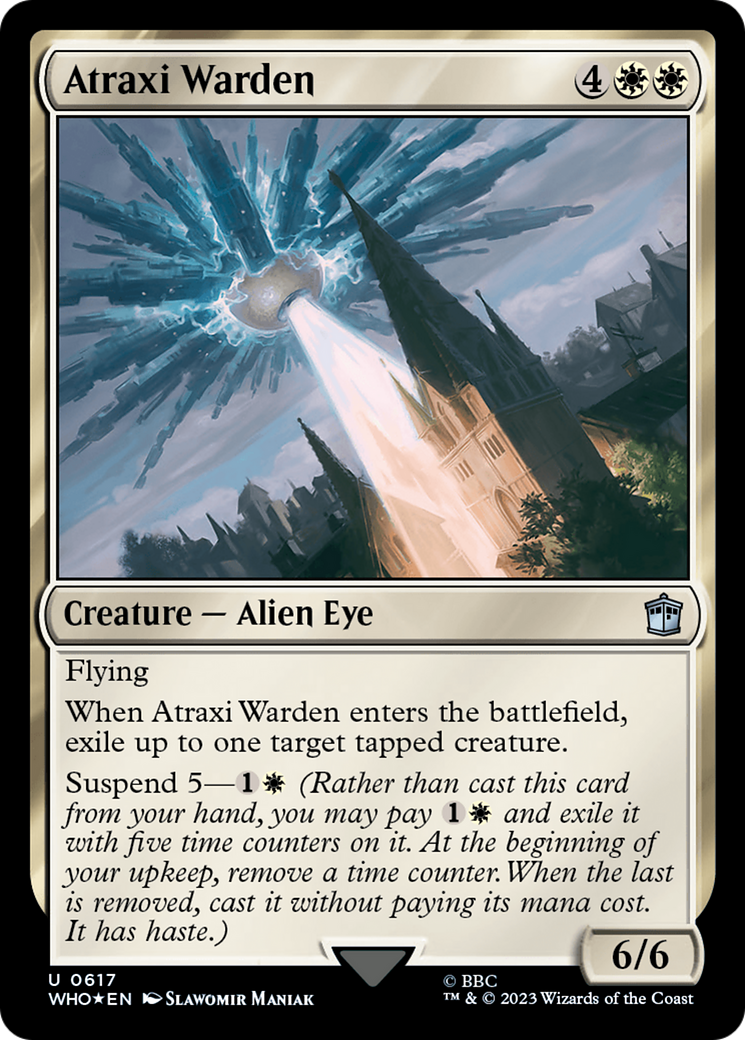 Atraxi Warden - Surge Foil [WHO-617]