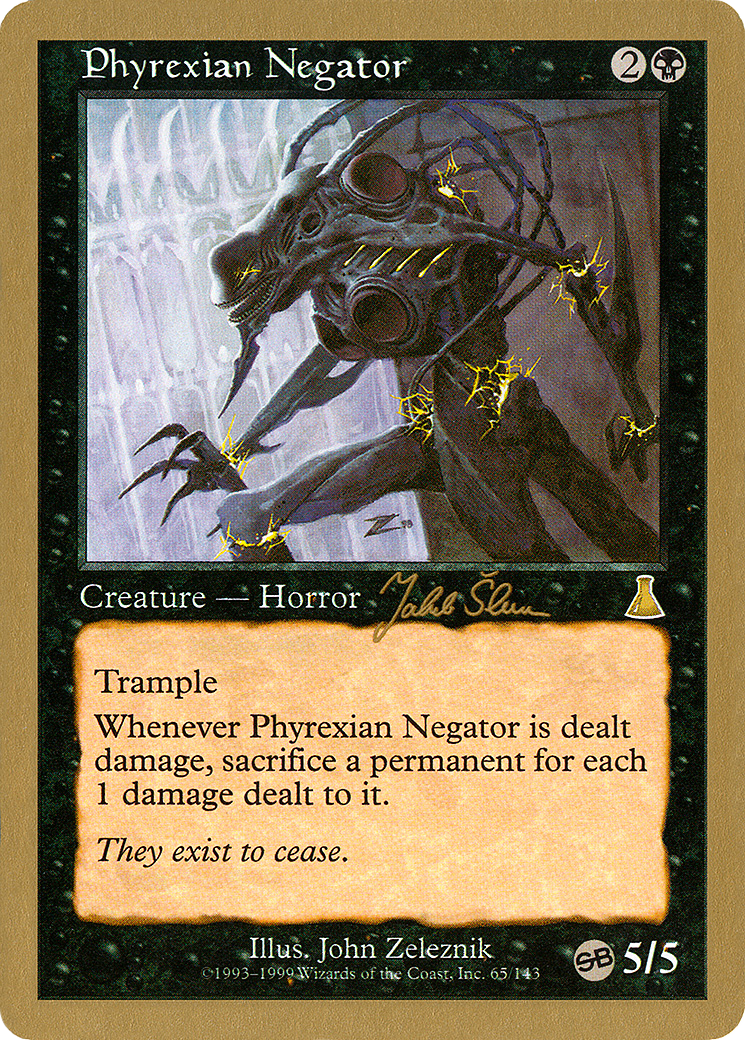 Phyrexian Negator [WC99-js65sb]