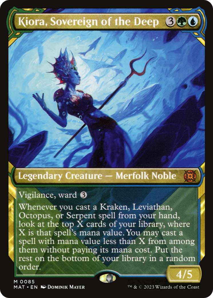 Kiora, Sovereign of the Deep - Showcase [MAT-85]