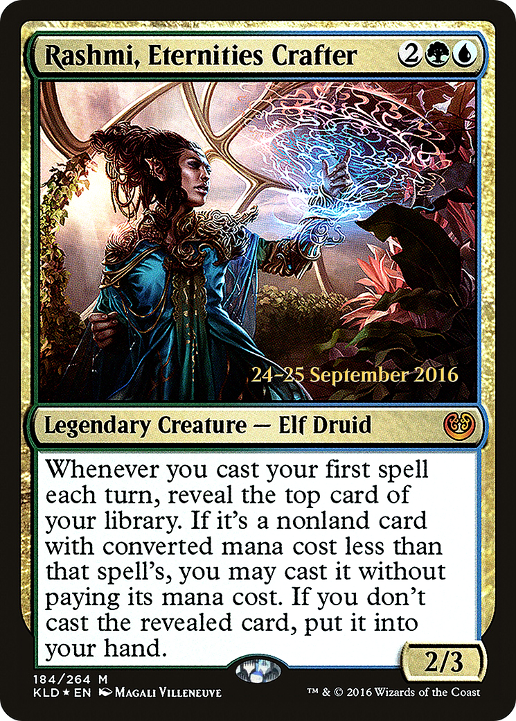 Rashmi, Eternities Crafter - Prerelease Promo [PKLD-184s]