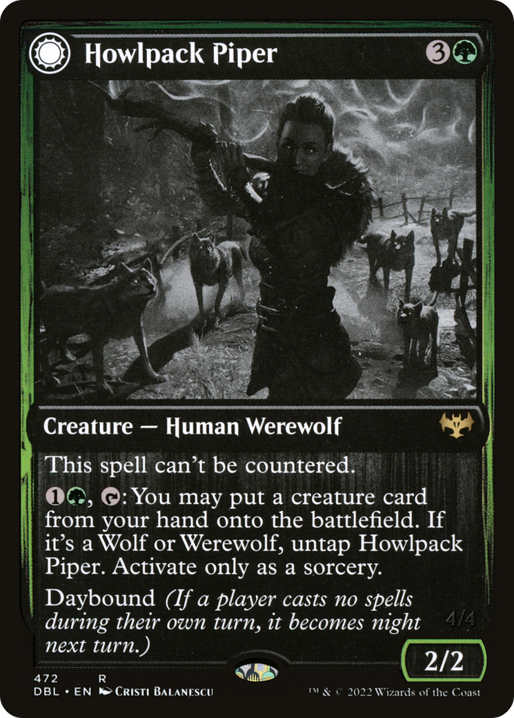 Howlpack Piper // Wildsong Howler [DBL-472]