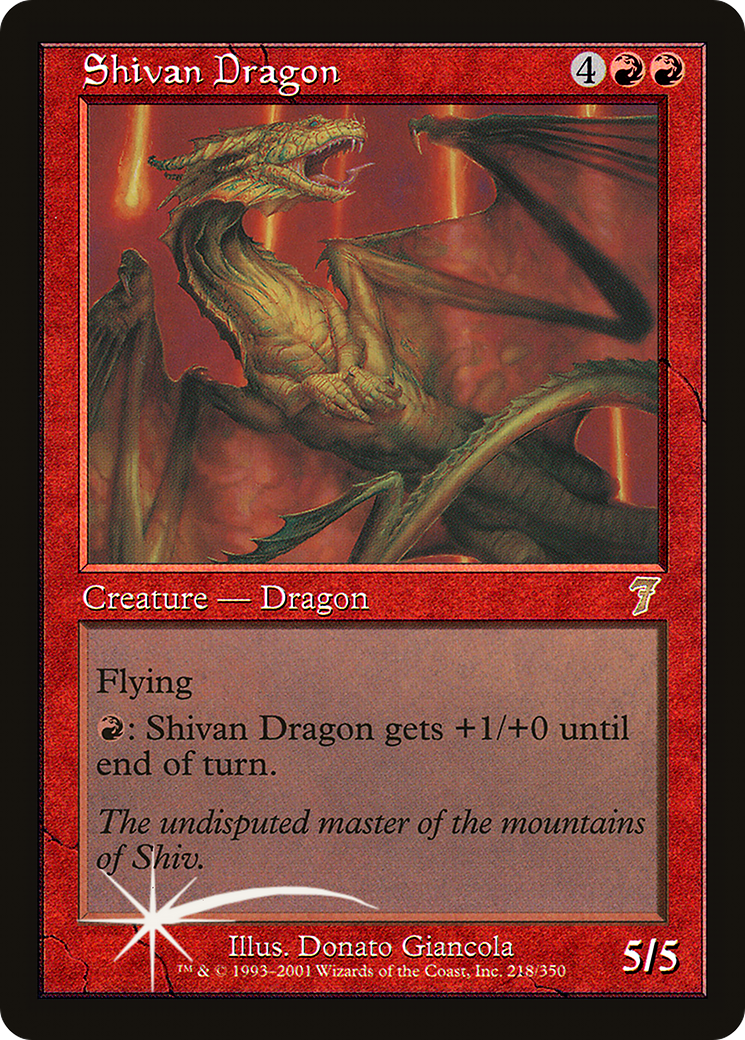 Dragon Shivan [7ED-218★]