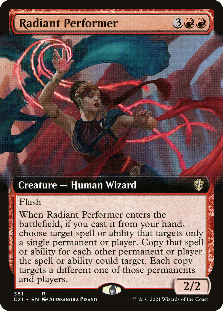 Radiant Performer - Extended Art [C21-381]