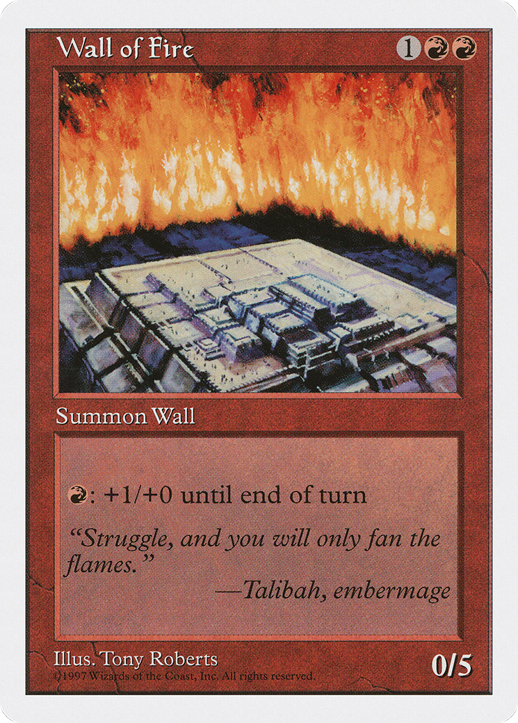 Wall of Fire [5ED-273]