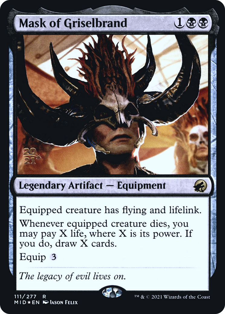 Mask of Griselbrand - Prerelease Promo [PMID-111s]