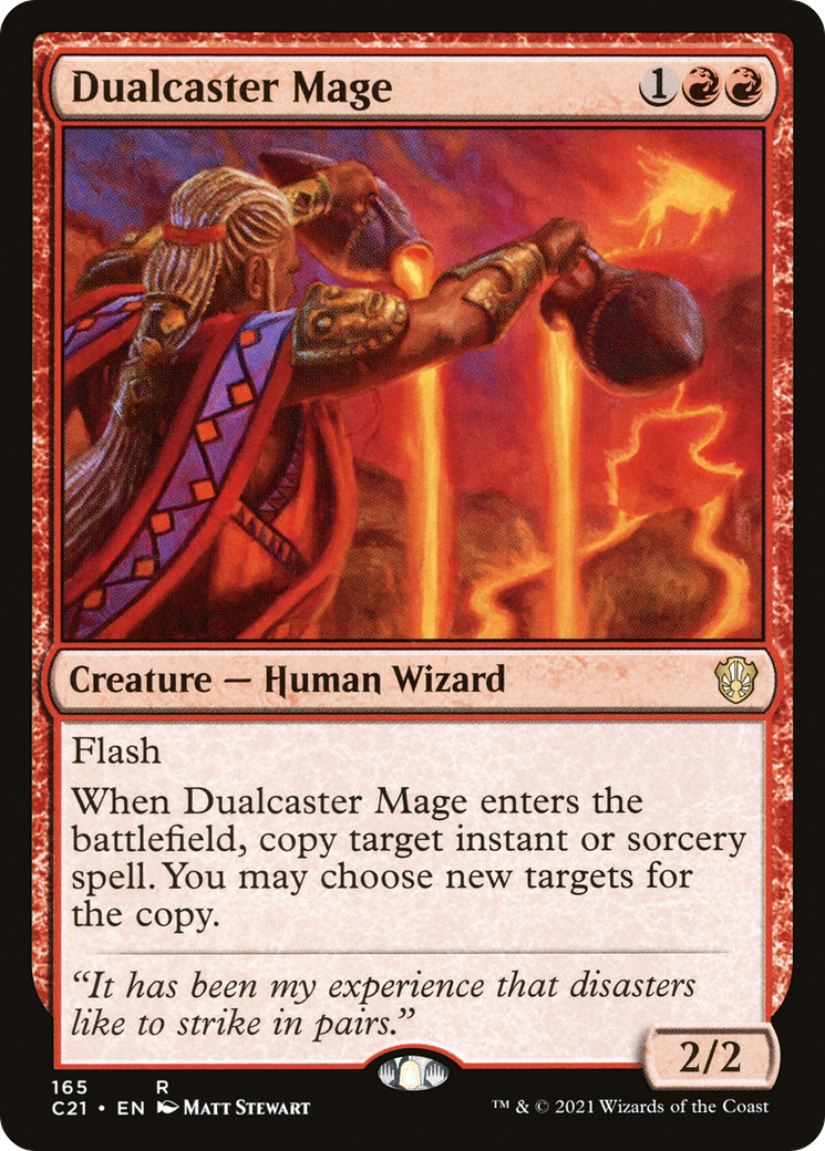 Dualcaster Mage [C21-165]