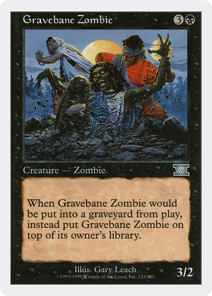 Gravebane Zombie [6ED-133]