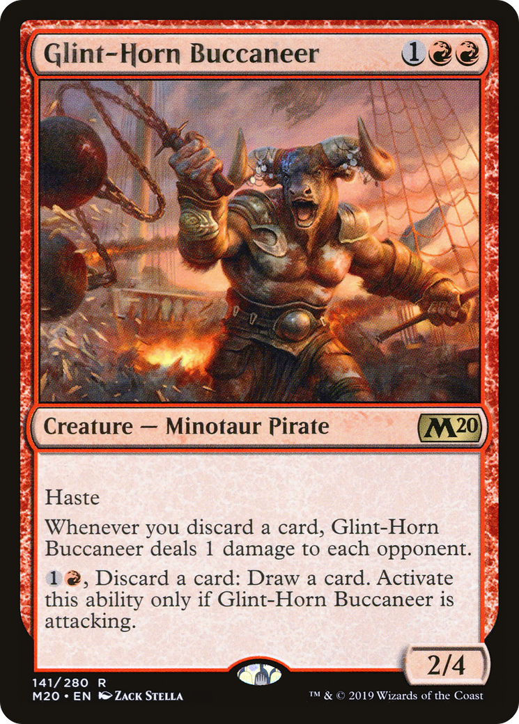 Glint-Horn Buccaneer [M20-141]