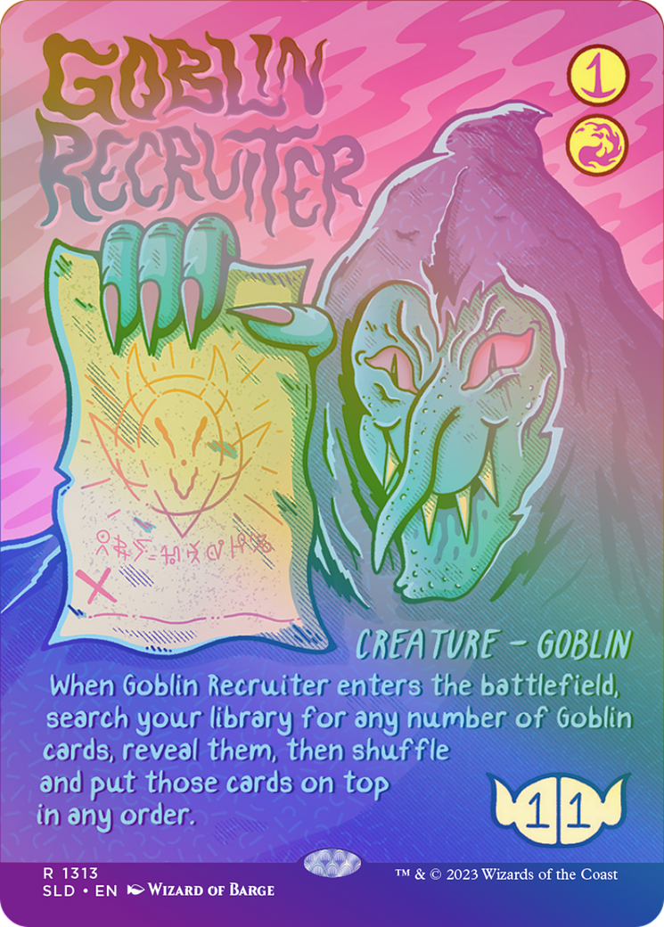 Goblin Recruiter - Borderless [SLD-1313★]