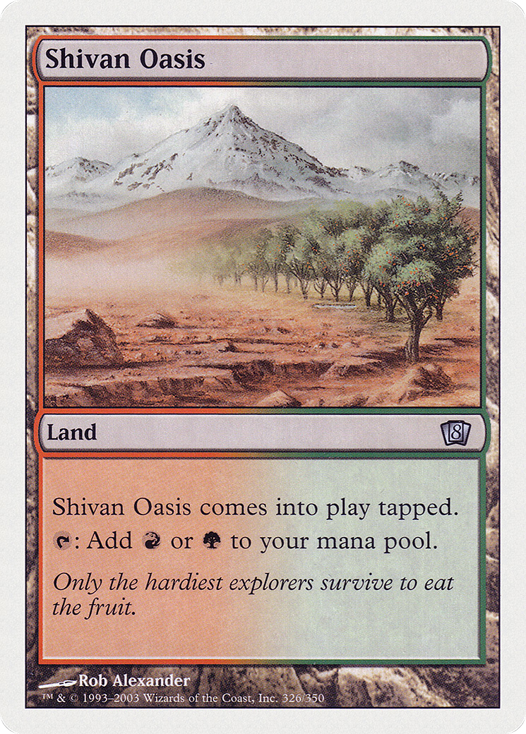 Shivan Oasis [8ED-326]