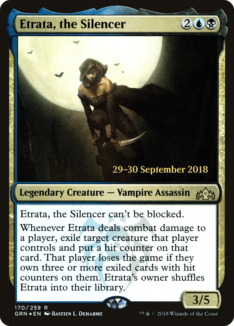 Etrata, the Silencer - Prerelease Promo [PGRN-170s]