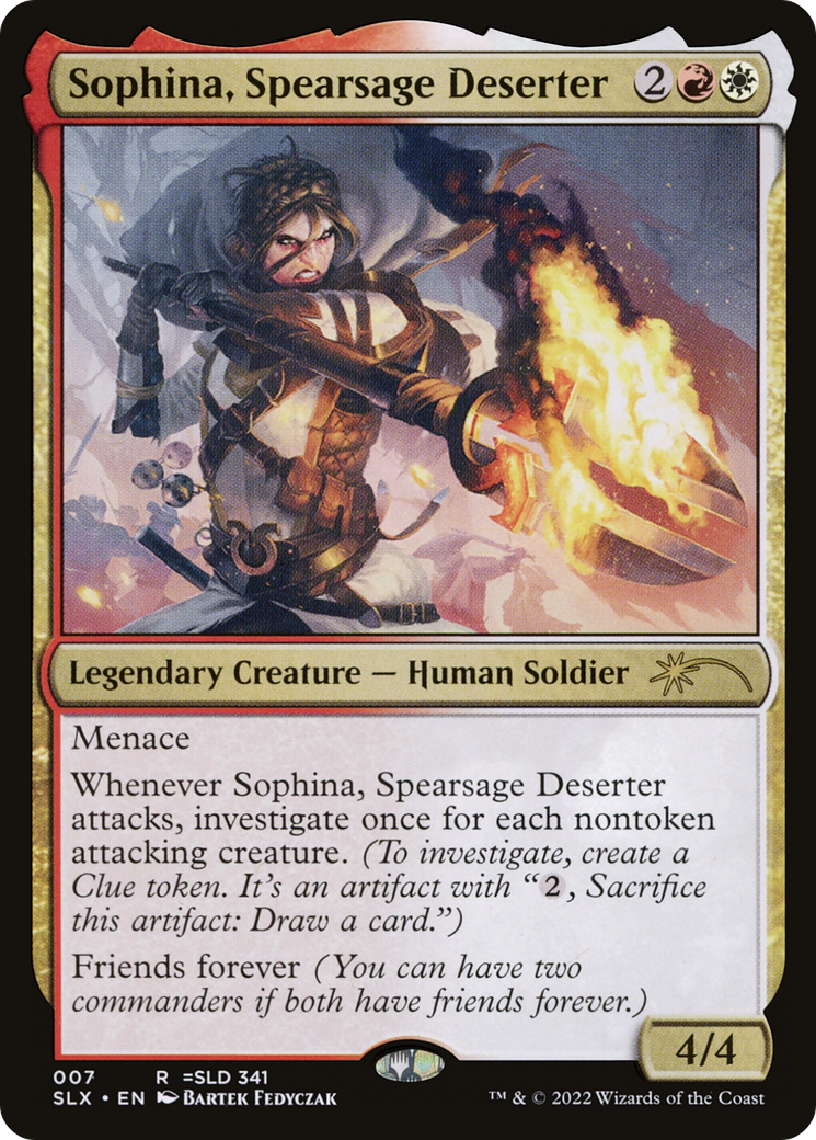 Sophina, Spearsage Deserter [SLX-7]