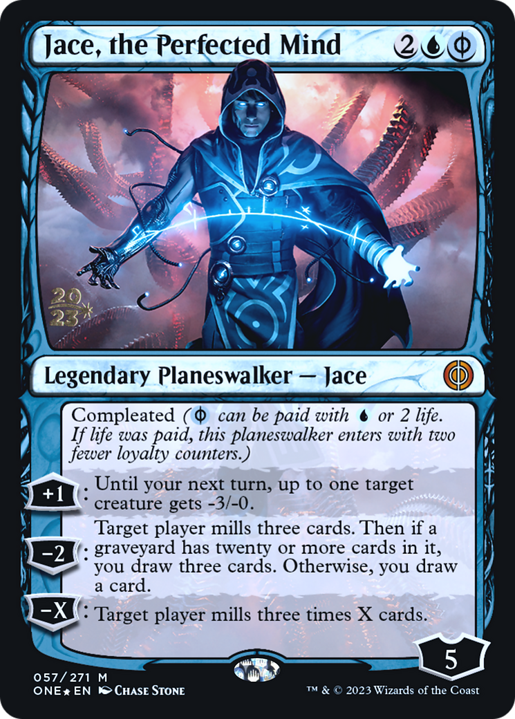 Jace, the Perfected Mind - Prerelease Promo [PONE-57s]