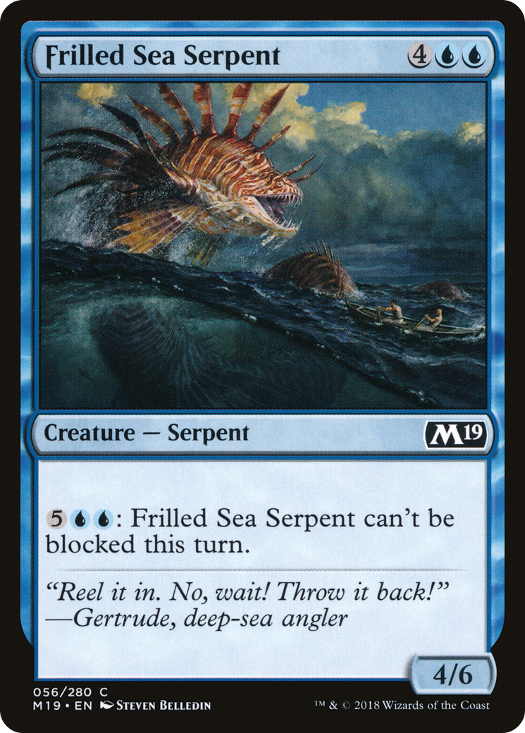 Frilled Sea Serpent [M19-56]