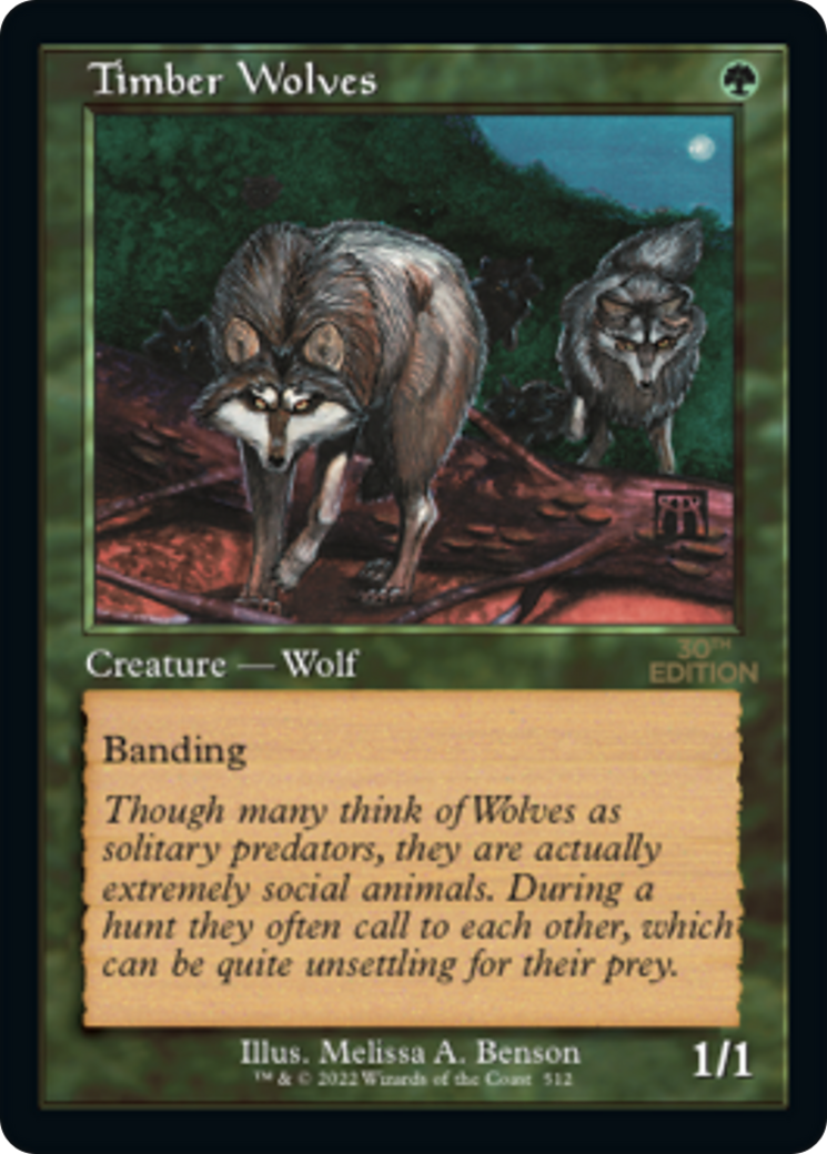 Timber Wolves [30A-512]