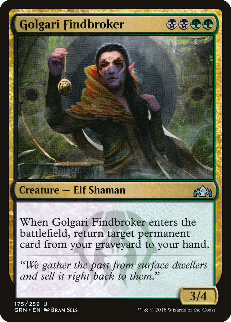 Golgari Findbroker [GRN-175]