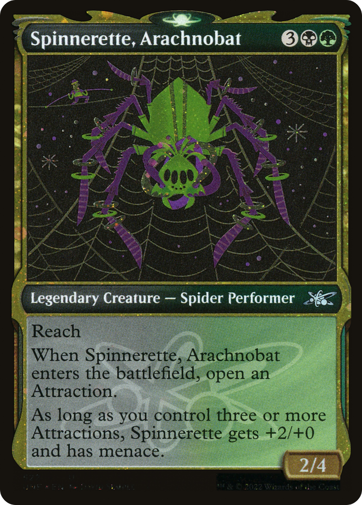 Spinnerette, Arachnobat - Showcase - Galaxy Foil [UNF-522]