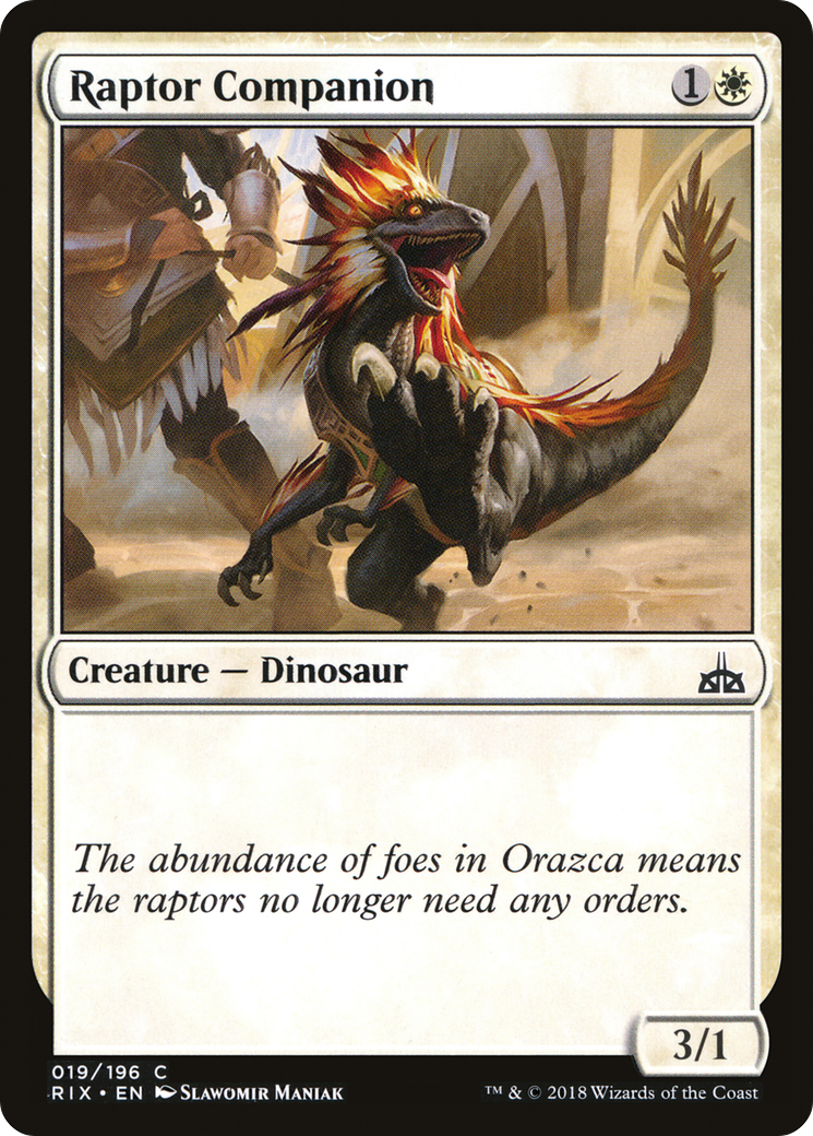 Raptor Companion [RIX-19]