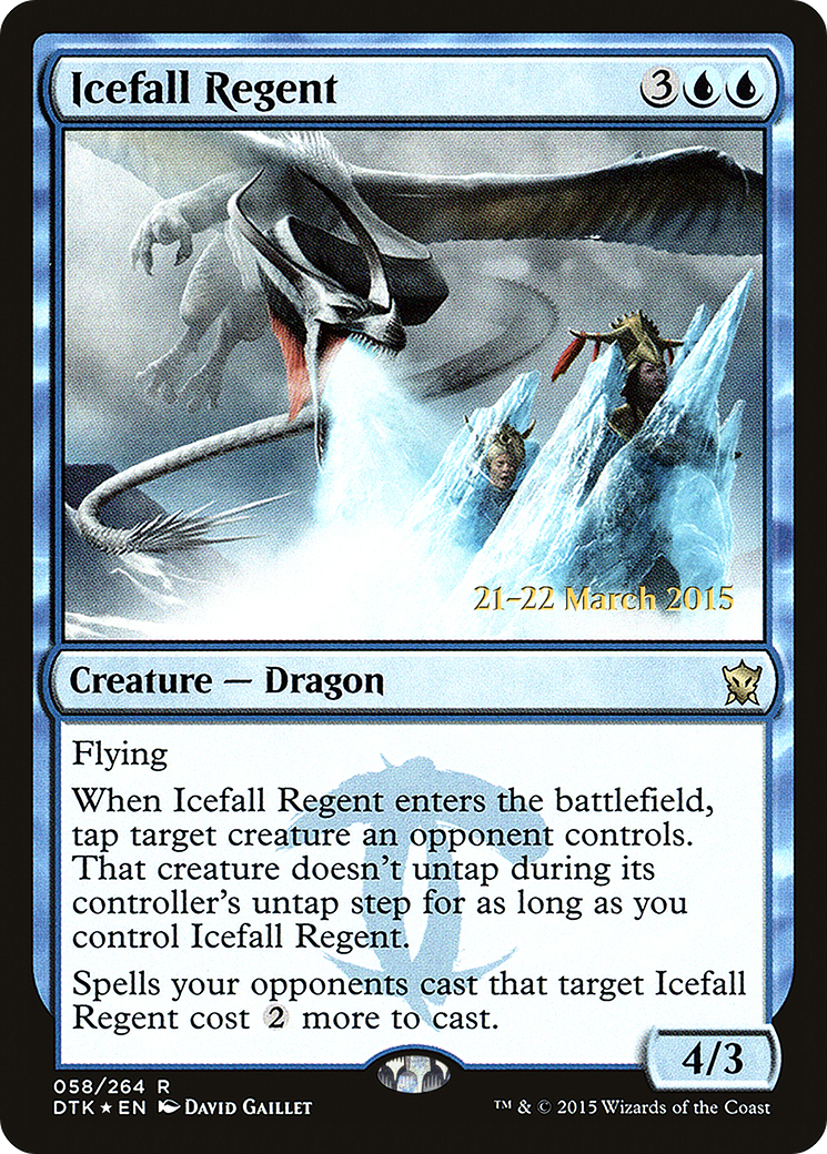 Icefall Regent - Prerelease Promo [PDTK-58s]