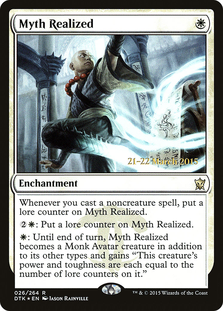 Myth Realized - Prerelease Promo [PDTK-26s]