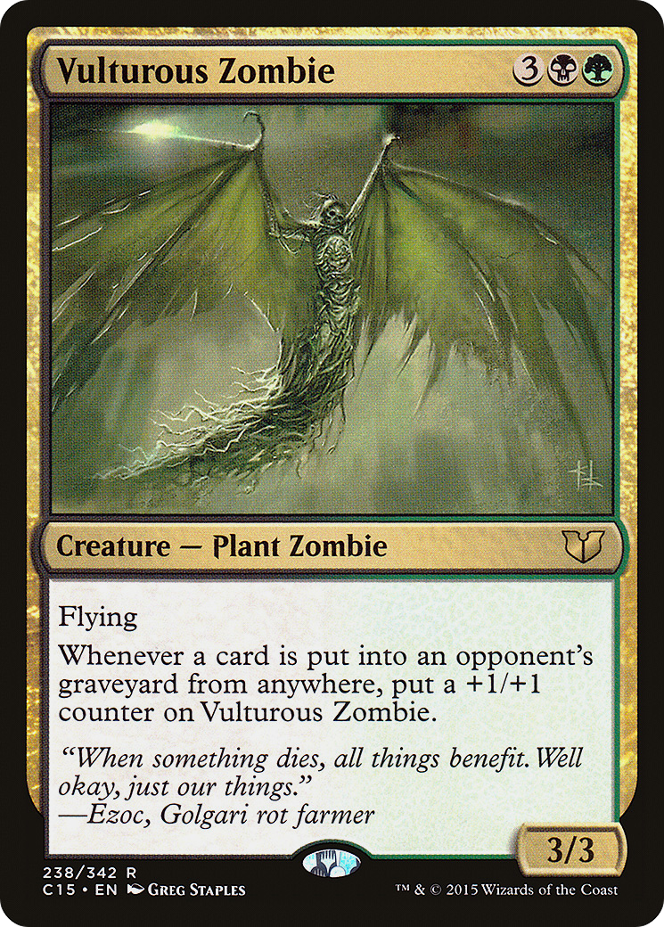 Vulturous Zombie [C15-238]