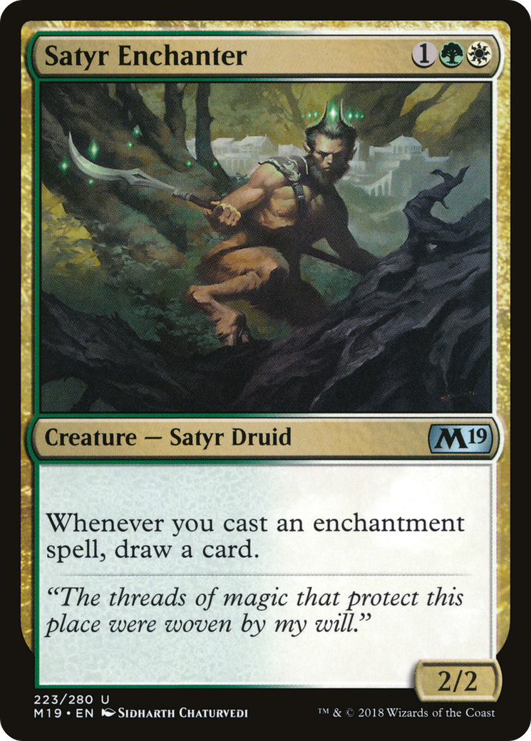 Satyr Enchanter [M19-223]